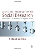 A critical introduction to social research