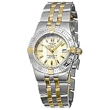 Breitling B7134012-I509B-360D Starliner Yellow Mother-of-Pearl Dial Stainless Steel and Gold Ladies... by Breitling