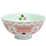 【Charlies】アニマルキャラ《ウサギ・カエル・ブタ》お茶碗(陶器製)【01ウサギ】☆キッズ食器通販☆ 【Charlies】アニマルキャラ《ウサギ・カエル・ブタ》お茶碗(陶器製)【01ウサギ】☆キッズ食器通販☆