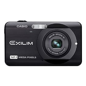 Casio Exilim EX-Z90 12.1MP Digital Camera with 3x Optical Zoom and 2.7 inch TFT LCD (Black)