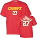 Larry Johnson Reebok Name and Number Kansas City Chiefs T-Shirt - X-Large