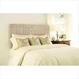 Tribeca Microsuede Inflatable Headboard - Tan (Twin)