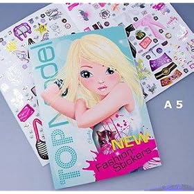 Petit Album de stickers Top Model
