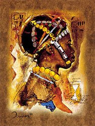 Eurographics JO3001 Joadoor, King of the desert 60 x 80 cm, Hochwertiger Kunstdruck - Afri Preisvergleich