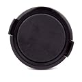 58mm Black Snap-On Lens Cap For Canon, Nikon, Olympus, Kodak, Sony & More