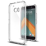【Spigen】 HTC 10 ケース,ウルトラ・ハイブリッド [ 米軍MIL規格取得 落下 衝撃吸収 ] [ クリア バンパー ] エイチ ティー シー 10 用 カバー (HTC 10, クリスタル・クリア)