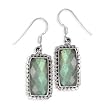 .925 Silver & Labradorite Earrings