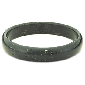 Green Canadian Jade Cuff Bangle Bracelet by 