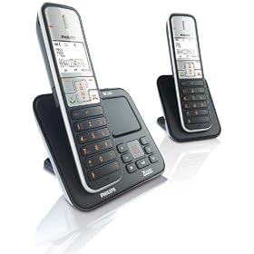 Philips SE5652B/05 DECT Twin Phone with Digital Answerphone