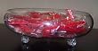 Footed Clear Glass Bowl Decorative Wedding