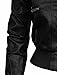 NE PEOPLE Women's Premium Fitted faux leather Zip Up Moto Jacket