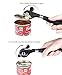 HomySnug Manual Can Opener - Stainless Steel Heavy Duty Smooth Edge Side Cut Hand Can Opener