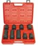 Advanced Tool Design Model  ATD-7700  9 Piece 6 Point 1" Drive Standard and Deep Impact Socket Set