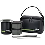 THERMOS 保温弁当箱 約1合 マットブラック DBQ-502 MTBK