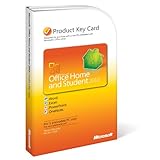 Microsoft Office Home and Student 2010 Product Key Card