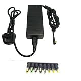 Review Ex-Pro / Ex-Pro Universal Laptop Notebook power supply AC adapter with selectable input voltage for worldwide use. 95v -240v ac 50/60hz, output voltage 15v, 16v, 18v, 19v, 20v, 22v, 24v, LED Indication, Output current 4.0amps Max (15-24v dc Auto selection) - 96w . Covers a wide range of laptops coming with 6 common adapters for Sony, Compaq, Toshiba, Dell, HP, IBM, Gateway, Sharp & Acer Laptops - check your voltage type.