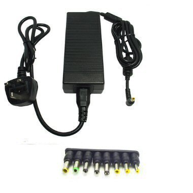 Childrens Toyshop  Computer : Ex-Pro Universal Laptop Notebook power supply AC adapter with selectable input voltage for worldwide use. 95v -240v ac 50/60hz, output voltage 15v, 16v, 18v, 19v, 20v, 22v, 24v, LED Indication, Output current 4.0amps Max (15-24v dc Auto selection) - 96w . Covers a wide range of laptops coming with 6 common adapters for Sony, Compaq, Toshiba, Dell, HP, IBM, Gateway, Sharp & Acer Laptops - check your voltage type.