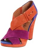 daniblack Womens Ebony Platform Sandal Sandal