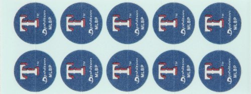Phiten MLB Authentic Titanium Discs, Texas Rangers, 30 Discs