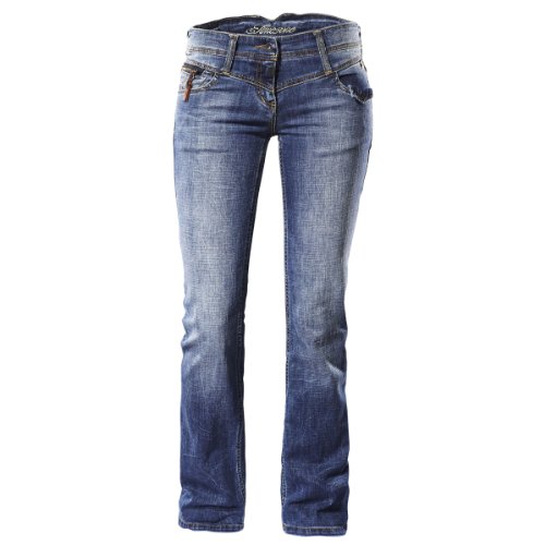 Timezone Damen Jeans Normaler Bund, 16-5299 Kairina \"3347 clear wash\", Gr. 30/ Preisvergleich