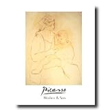 Picasso Mother And Son Contemporary Home Decor Wall Picture 16x20 Art Print