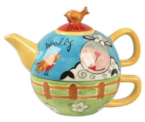 "Price & Kensington Tea-For-One, Woolly the Sheep Design" "Price & Kensington Tea-For-One, Woolly the Sheep Design"