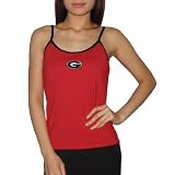 Womens NCAA Georgia Bulldogs Soft & Comfortable Camisole / Summer Tank Top - Red (Size: M)