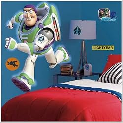 Magnificent Peel & Stick By RoomMates Toy Story - Buzz Giant Wall Decals