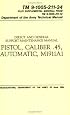 Pistol, Caliber .45, Automatic, M1911 Technical Manual