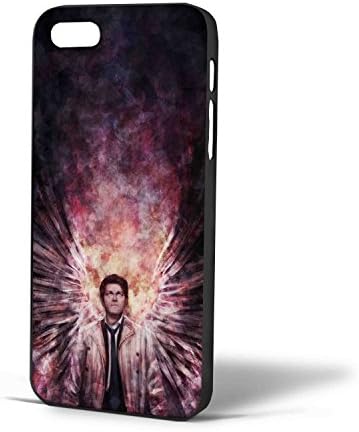 supernatural castiel galaxy for Iphone Case (iPhone 5/5s Black)