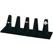 Black Velvet 5 Ring Finger Jewelry Holder Showcase Display