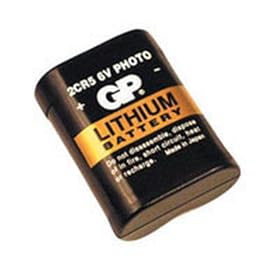 Lithium photo cell, 2CR5, 6V, packed 1 per blister - 34 x 17 x 4