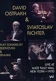 Davd Oistrakh and Sviatoslav Richter - Live at Alice Tully Hall, New York 1970