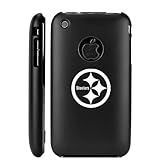 Apple iPhone 3G 3GS Black Aluminum Metal Case Pittsburgh Steelers