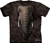 The Mountain Elephant Face Mens T-shirt