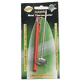 Red Sleeve Bbq Temp Gauge