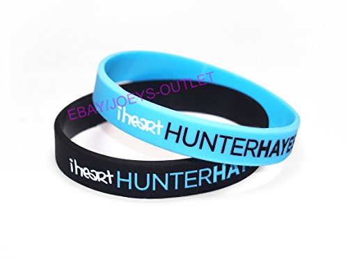 2 I Heart HUNTER HAYES Bracelet Wristbands THIN