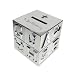 Silver "On Your Christening" ABC Money Box