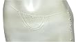 Belly Ring Chain in Sterling Silver Women Hand Engraved Indian Style Max Length 34 inches (b168b)
