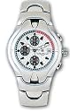 Men&rsquo;s Smith & Wesson Stainless Steel Chronograph Watch - Black/ White Face