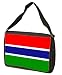 Gambia Flag Messenger Bag - Shoulder Bag - Laptop Bag