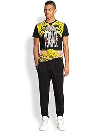 on.com: Versace Men's Black Versace Jeans L
