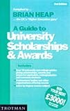 University scholarships & awards 2001