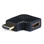 HDMI Right Angle Port Saver Adapter (Male to Female) - 90 Degree - Vertical F...