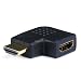 HDMI Right Angle Port Saver Adapter (Male to Female) - 90 Degree - Vertical F...