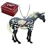 Painted Ponies Twas Night Before Christmas Ornament Tin Image