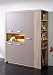 Kleiderschrank Moritz eiche sägerau/steingrau