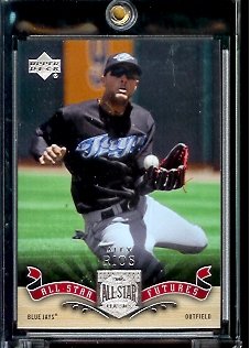 2005 Upper Deck All-Star Classics Alexis Rios Toronto Blue Jays Baseball Card #52 - Mint Condition - In Protective Display Case!
