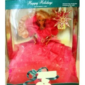 41FvDYyRiIL Happy Holidays Barbie 1990
