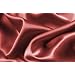 Soft Silky Satin Solid Burgundy Red 4pc Deep Pocket Sheet Set for Queen Bed
